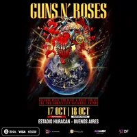 Afiche oficial: Guns N' Roses
