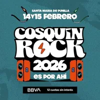 Afiche oficial: Cosquín Rock