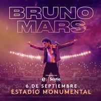 Afiche oficial: Bruno Mars