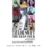 Afiche oficial: Taylor Swift · The Eras Tour