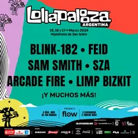 Afiche oficial: Lollapalooza Argentina