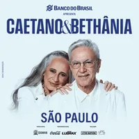 Afiche oficial: Caetano & Bethânia