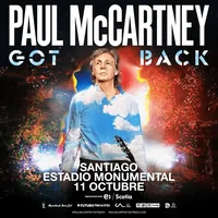 Afiche oficial: Paul McCartney · Got Back