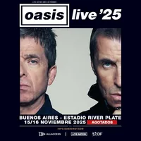 Afiche oficial: Oasis · Live ’25
